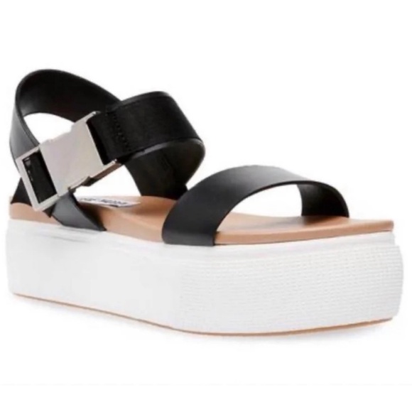 Steve Madden "Barlowe" platform sandals NWOT - Picture 2 of 6